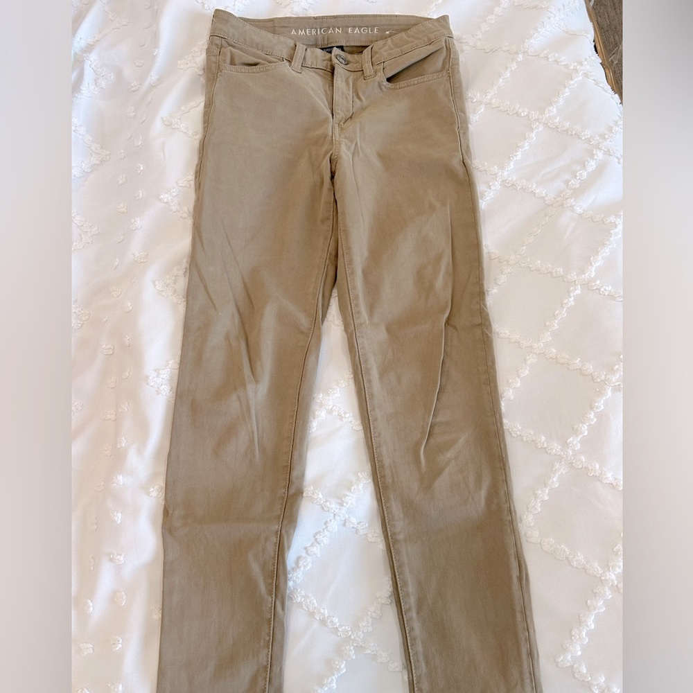 Skinny Khaki Pants